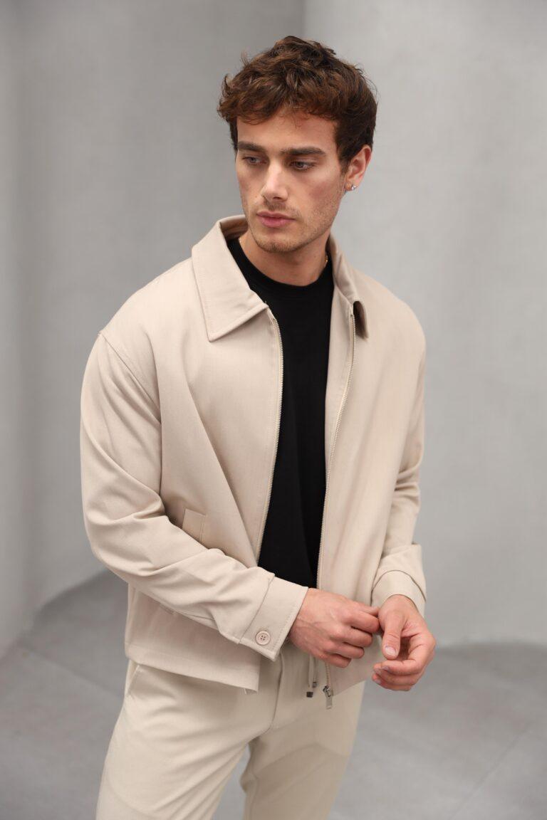 GABARDİN MEVSİMLİK CEKET